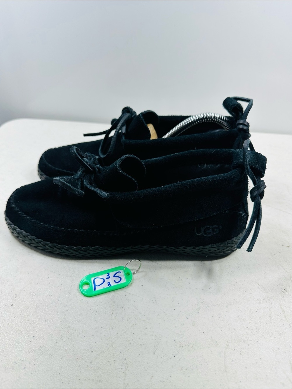 UGG Australia WOODLYN Moccasins Womens 6 Black Boots